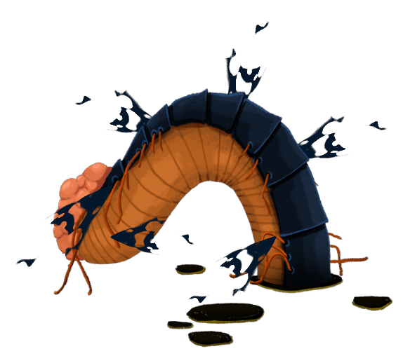 Decimillipede Back